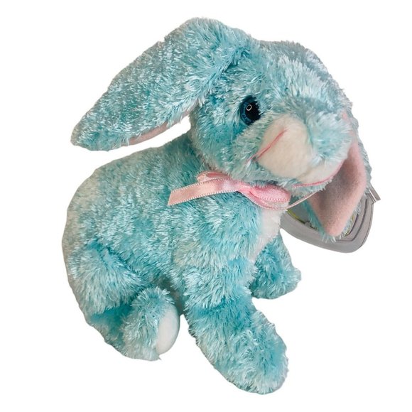 3 TY Beanie Babies Spring Cottonball Hoppity Easter Rabbit Plush Bean Bag Animal - Picture 6 of 8